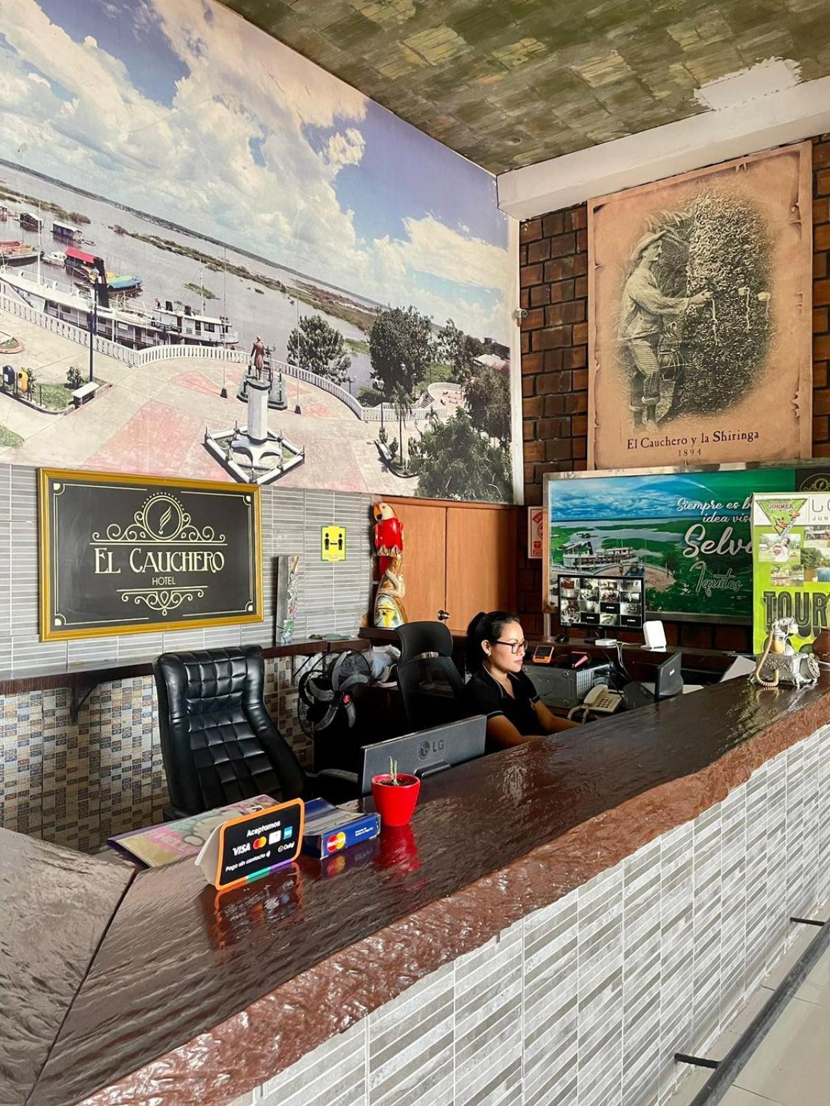 El Cauchero Hotel إكيتوس المظهر الخارجي الصورة
